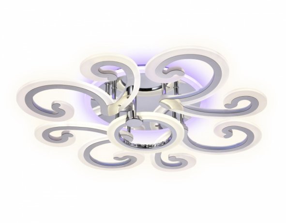 Потолочная светодиодная люстра с пультом д/у Ambrella light Acrylica FA5146