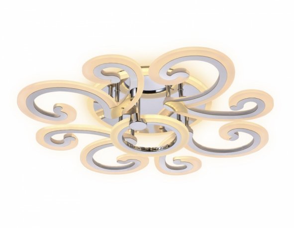 Потолочная светодиодная люстра с пультом д/у Ambrella light Acrylica FA5146