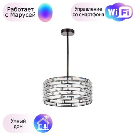 Люстра на штанге Lightstar с поддержкой Маруся Amerigo 746048