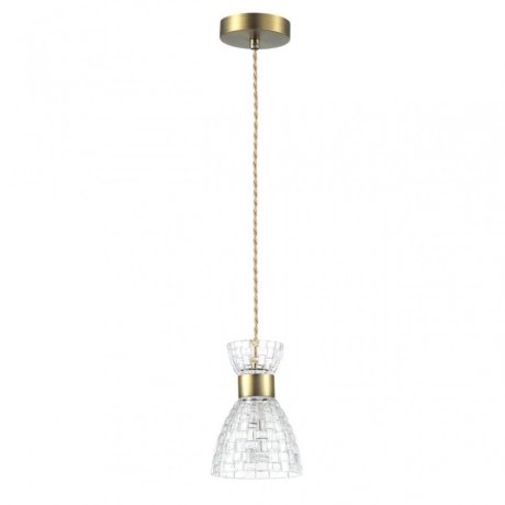 Подвесной светильник с лампочкой Lumion Jackie 3704/1+Lamps E14 P45