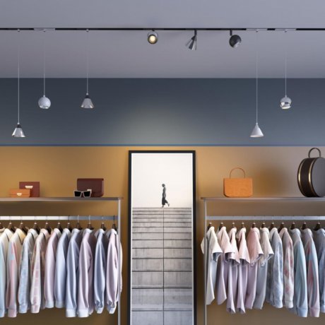 Трековый светильник 10W 4000К для магнитного шинопровода Shino Novotech 358393