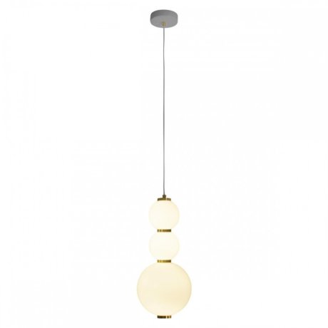 Подвесной светодиодный светильник с белыми плафонами Loft IT Pearls 10205/D