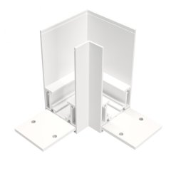 Угловой коннектор для накладного магнитного шинопровода Maytoni Accessories for tracks TRA004CL-21W