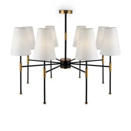 Люстра на штанге Freya Tida FR5196PL-08BBS