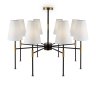Люстра на штанге Freya Tida FR5196PL-08BBS