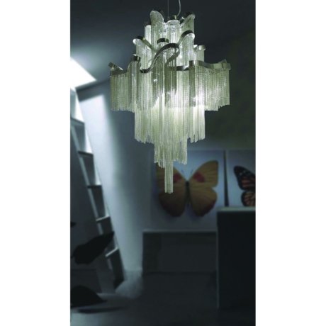 Подвесная люстра Favourite Multivello с лампочками 1156-8P+Lamps E14 P45