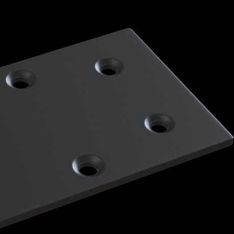 Заглушка для накладного магнитного шинопровода Maytoni Accessories for tracks TRA004EC-21B