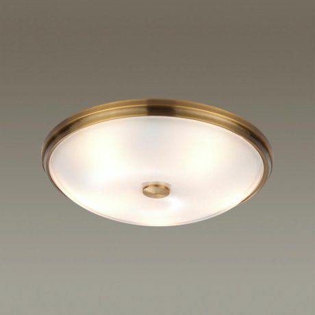 Настенно-потолочный светильник с лампочками Odeon Light Pelow 4956/5+Lamps E14 P45