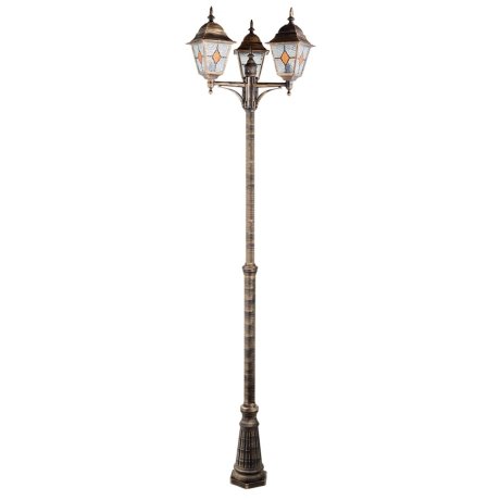 Уличный столб Arte Lamp Madrid A1542PA-3BN