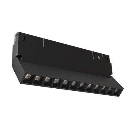 Трековый светильник 12W 3000К для магнитного шинопровода Arte Lamp Linea A4678PL-1BK