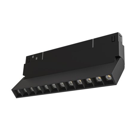 Трековый светильник 12W 3000К для магнитного шинопровода Arte Lamp Linea A4678PL-1BK