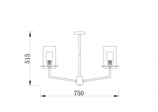 Люстра на штанге Freya Felicity FR5206PL-06FG