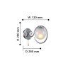 Бра с лампочкой F-Promo Fabbio 2349-1W+Lamps E14 P45