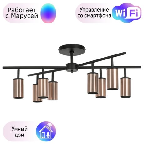 LR728308 Потолочная люстра Rullo Lightstar с поддержкой Маруся (комплект из 571728+214430-8)