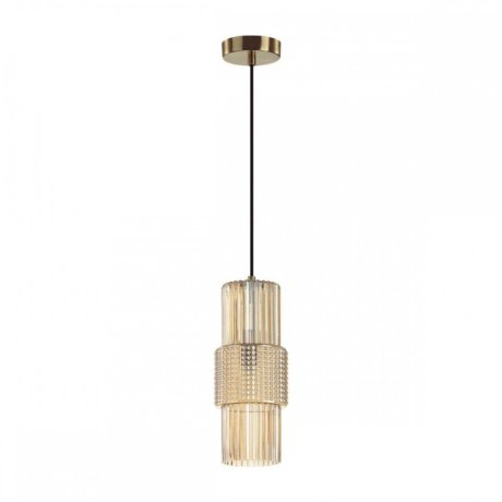 Подвесной светильник Odeon Pimpa с лампочкой 5019/1+Lamps E14 Свеча