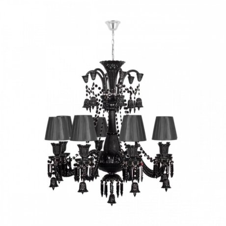 Подвесная люстра с подвесками Loft IT Zenith 10210/8 Black