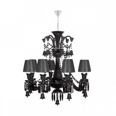 Подвесная люстра с подвесками Loft IT Zenith 10210/8 Black