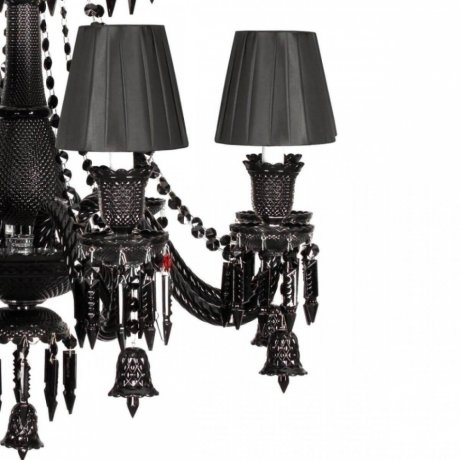 Подвесная люстра с подвесками Loft IT Zenith 10210/8 Black