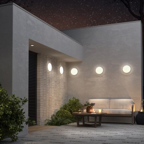 Уличный настенно-потолочный светодиодный светильник Novotech Opal 358881