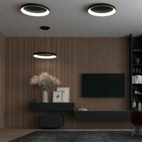 Накладной диммируемый светильник с пультом ДУ Novotech Fold 359025