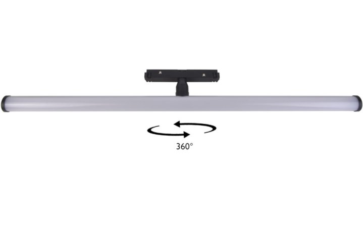 Трековый светильник 13W 4000К для магнитного шинопровода Space Crystal Lux CLT 0.113 CLT 0.33 004 13W BL 4000K