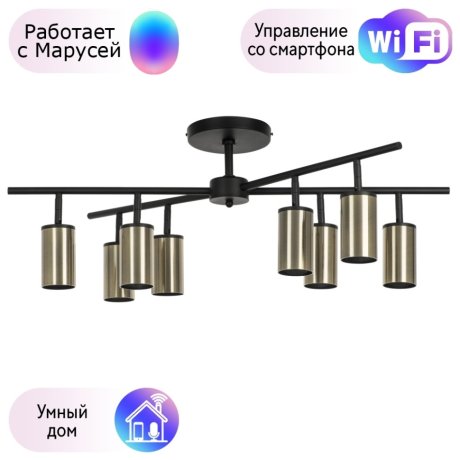 LR728318 Потолочная люстра Rullo Lightstar с поддержкой Маруся (комплект из 571728+214431-8)