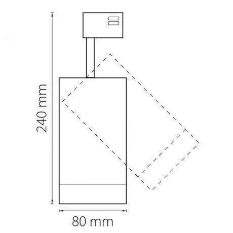 Трековый светодиодный светильник Lightstar Canno Led 303264