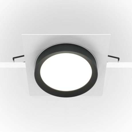 Встраиваемый светильник Maytoni Hoop DL086-GX53-SQ-WB