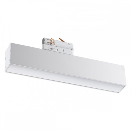 Трехфазный LED светильник 18W 4000К для трека Iter Novotech 358854