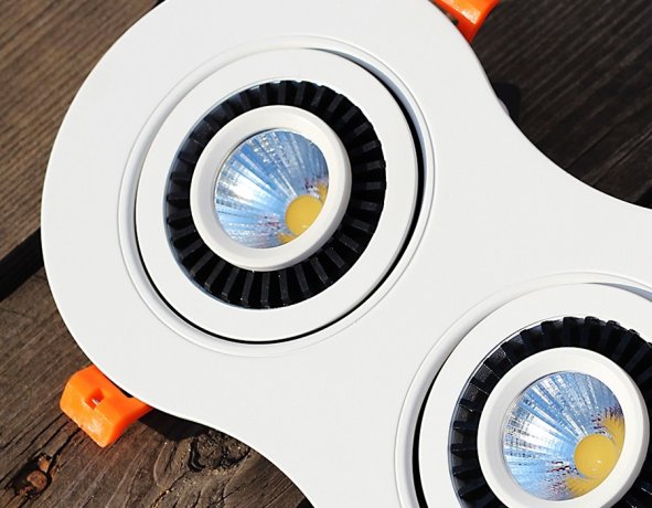 Встраиваемый светодиодный светильник Ambrella light Techno Led S505/2 W