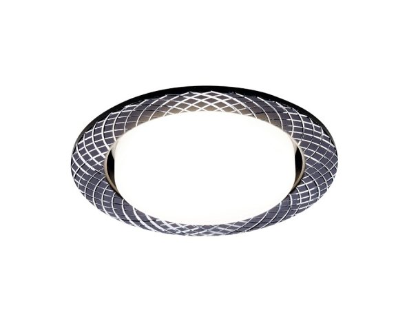 Встраиваемый светильник Ambrella light GX53 Classic G818 BK