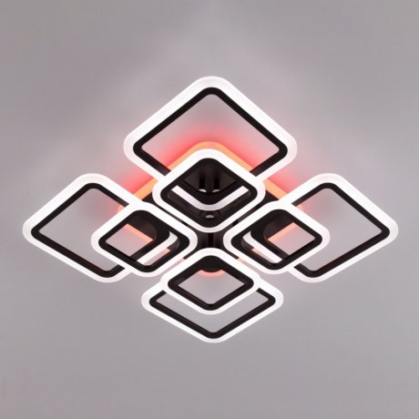 Потолочная светодиодная люстра с голосовым управлением Citilux Марсель Смарт CL232A185E