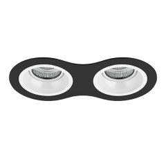 D6270606 Встраиваемый точечный светильник Domino Round Lightstar (комплект из 214627+214606+214606)