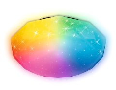 Светодиодный светильник c подсветкой RGB и пультом ДУ (инфракрасный) Ambrella light Dance FF418