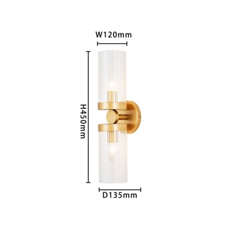 Настенный светильник Favourite Radiales 3099-2W