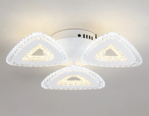 Потолочная диммируемая люстра с пультом ДУ Ambrella light Original FA4018