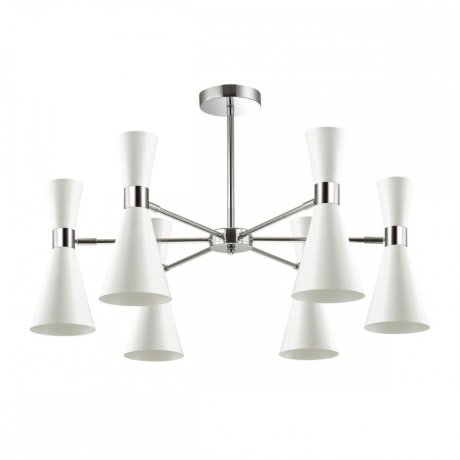 Люстра на штанге с лампочками Lumion Quinn 3661/6C+Lamps E14 Свеча