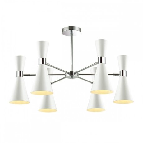 Люстра на штанге с лампочками Lumion Quinn 3661/6C+Lamps E14 Свеча