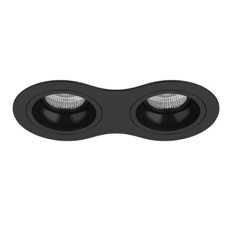 D6270707 Встраиваемый точечный светильник Domino Round Lightstar (комплект из 214627+214607+214607)