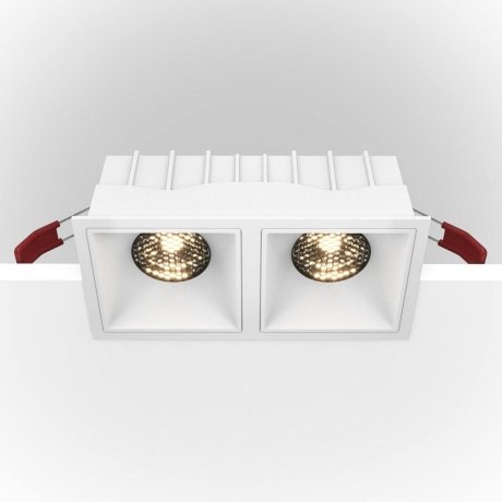 Встраиваемый светильник Maytoni Alfa LED DL043-02-15W3K-SQ-W