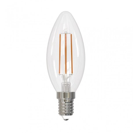 Диммируемая светодиодная лампа E14 9W 4000K (белый) Air Uniel LED-C35-9W-4000K-E14-CL-DIM GLA01TR (UL-00005186)