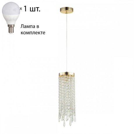 Подвесной светильник Odeon Chokka с лампочкой 5028/1+Lamps E14 P45