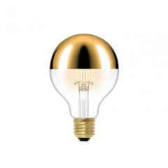 Ретро лампа E27 6W 2700К (теплый) Loft it Edison Bulb G80LED Gold