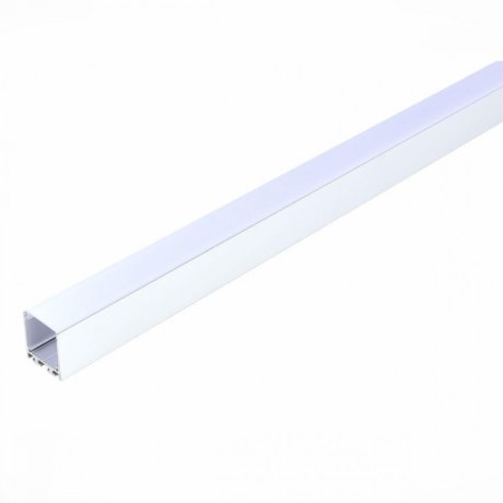 2м. Накладной алюминиевый профиль с рассеивателем ST-Luce ST017.129.09