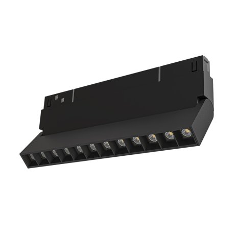 Трековый светильник 12W 4000К для магнитного шинопровода Arte Lamp Linea A4668PL-1BK