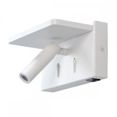 Спот с беспроводной зарядкой для смартфонов Qi и USB выходом Citilux Декарт CL704370