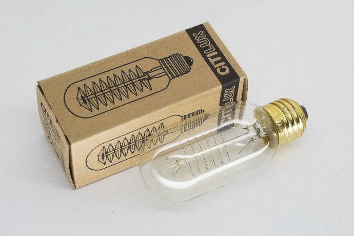 T4524C60 Лампа накаливания декоративная цилиндрическая 60Вт Citilux Эдисон