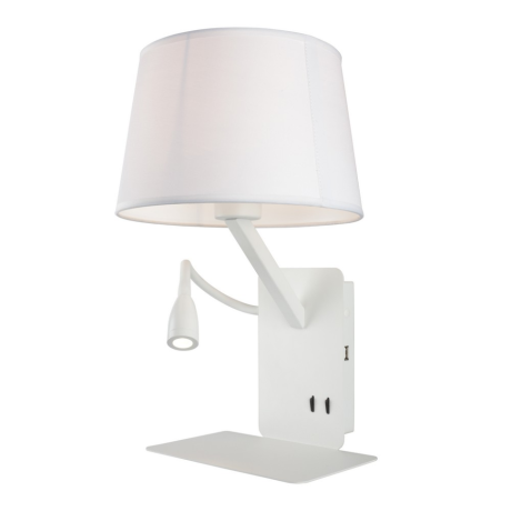 Бра с LED подсветкой, полкой и USB-портом Omnilux Talocci OML-62801-02