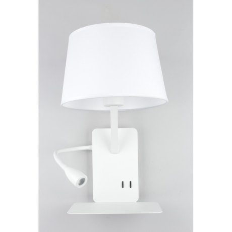 Бра с LED подсветкой, полкой и USB-портом Omnilux Talocci OML-62801-02