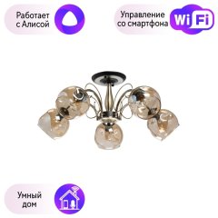 Потолочная люстра De Markt Альфа с поддержкой Алиса 324016505-A